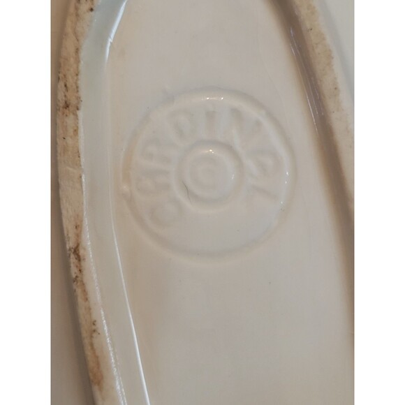 Lot Of 2 Vintage Cardinal Pottery Corn Dishes 11" X 4.25" Bowls - Picture 5 of 9